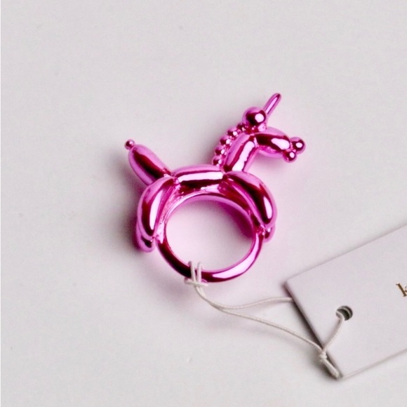 Kate Spade RARE Whimsies Balloon Unicorn ring sz 5 - Picture 6 of 6